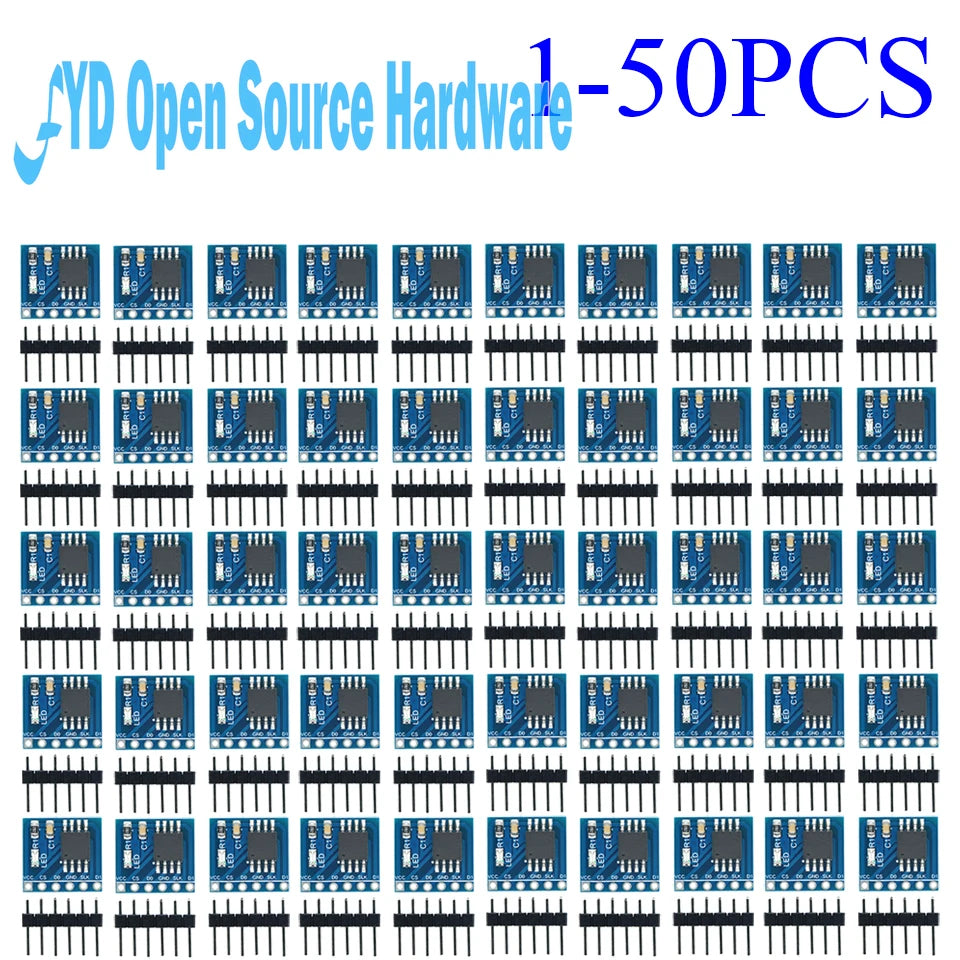 1-50PCS W25Q32 W25Q64 W25Q128 Large Capacity FLASH Storage Module SPI Interface BV FV STM32 Code