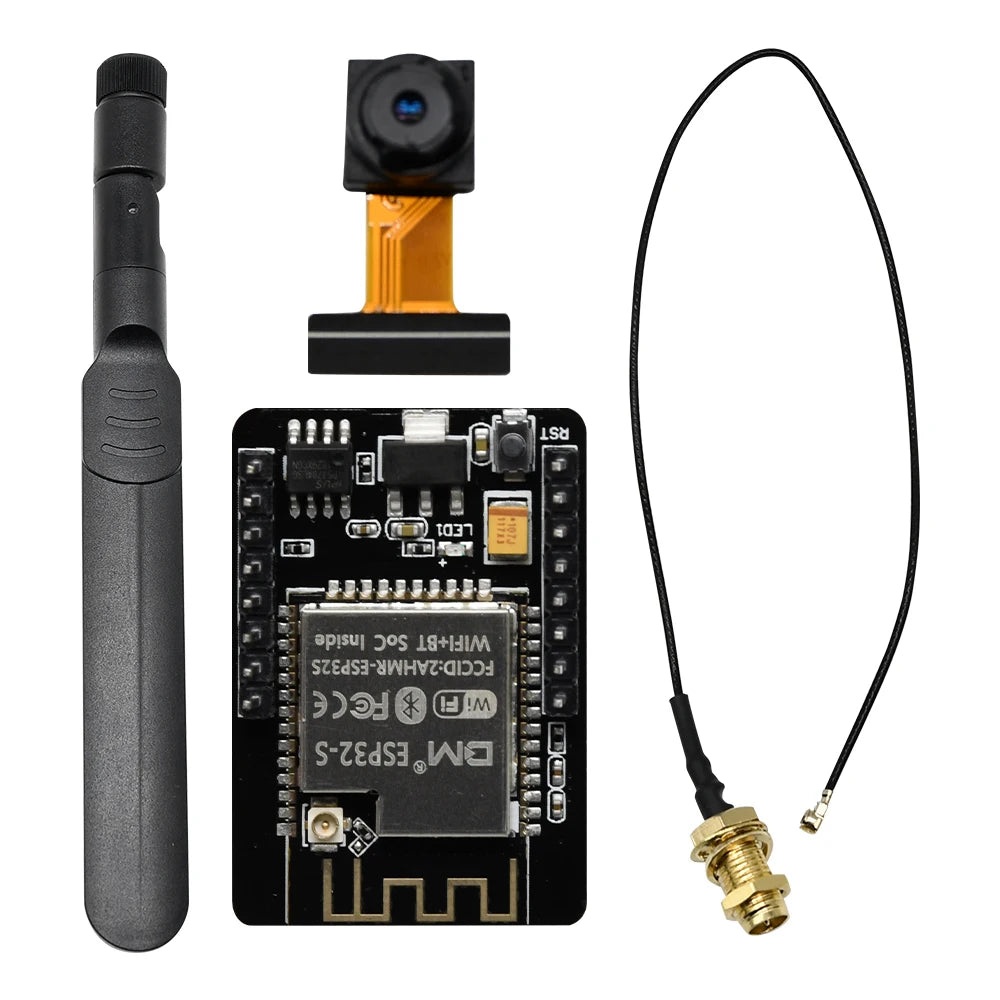 ESP32-CAM-MB CH340G USB Serial ESP32-S ESP32S Wireless WiFi Bluetooth Expansion Board OV2640 2MP Camera IPX Antenna For Arduino