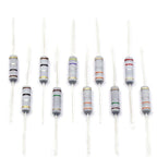 20pcs 2W Carbon Film Resistor 5% Resistance 0.1Ω-2MΩ 0.47 10 47 100 200 470 820 1K 4.7K 10K 47K 100K 200K 330K 470K 1M 1.2M Ohm