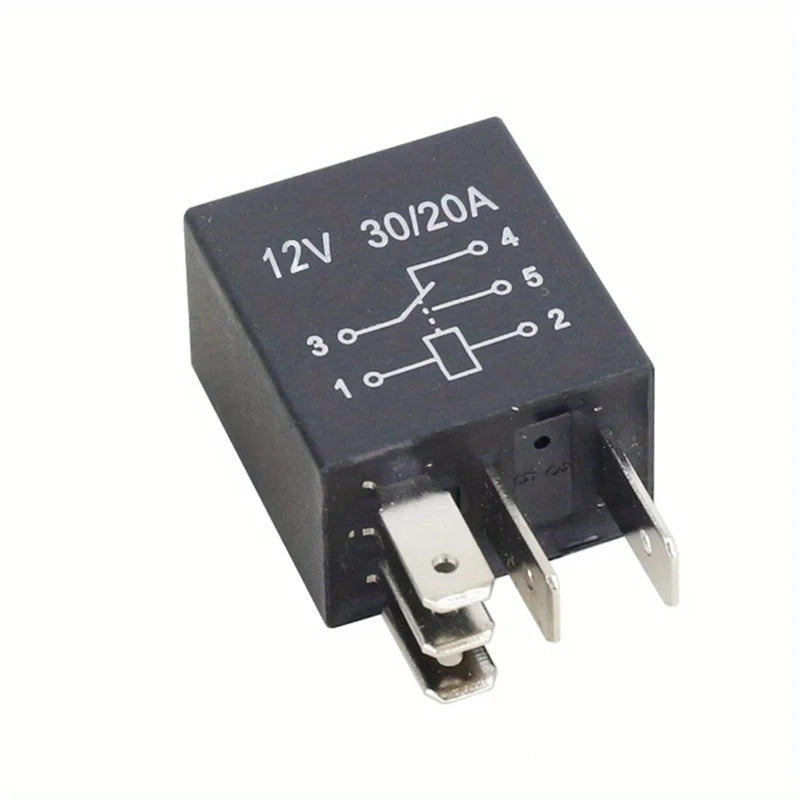 12V/24V 30A Violet Series 4-pin/5-pin Automotive Relay Air Conditioning Oil Pump Truck Relay
