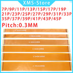 FPC FFC cable 0.3MM Pitch Flat Flexible Cable 7/9/11/13/15/17/19/21/23/25/27/31/33/35/39/41/45/49/51/57/61/71 Pin