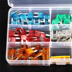 100/120pcs Car Blade Fuses Assortment Kit, Automotive Replacement Fuses Low Profile Mini Blade Fuses for Car Boat Truck