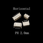 1Box PH2.0 / XH2.54 2/3/4/5 Pin Terminals Kit Male Female Plug Housing Header JST Wire Connector PH 2.0mm XH 2.54mm Pitch
