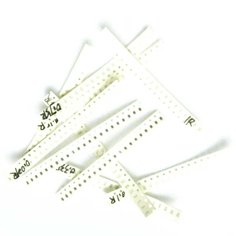 10values 50PCS 100PCS 200pcs 0603 0805 1206 1210 2010 2512 1% SMD Resistors 1R00 R820 R750 R620 R500 R470 R330 R220 R150 R100