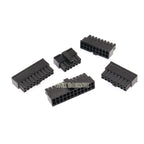 10sets Mx3.0 3.0mm Pitch Micro-fit 3.0 Connector Housing 2*1/2/3/4/5/6/8/10/12 Pin Male + Terminal Molex 43030 2p/3p/4p/5p