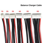 10pcs Lipo Battery Balance Charger Single Head Silicon 22AWG Cable 1S-8S  IMAX B6 Connector Plug 10-50cm Wire