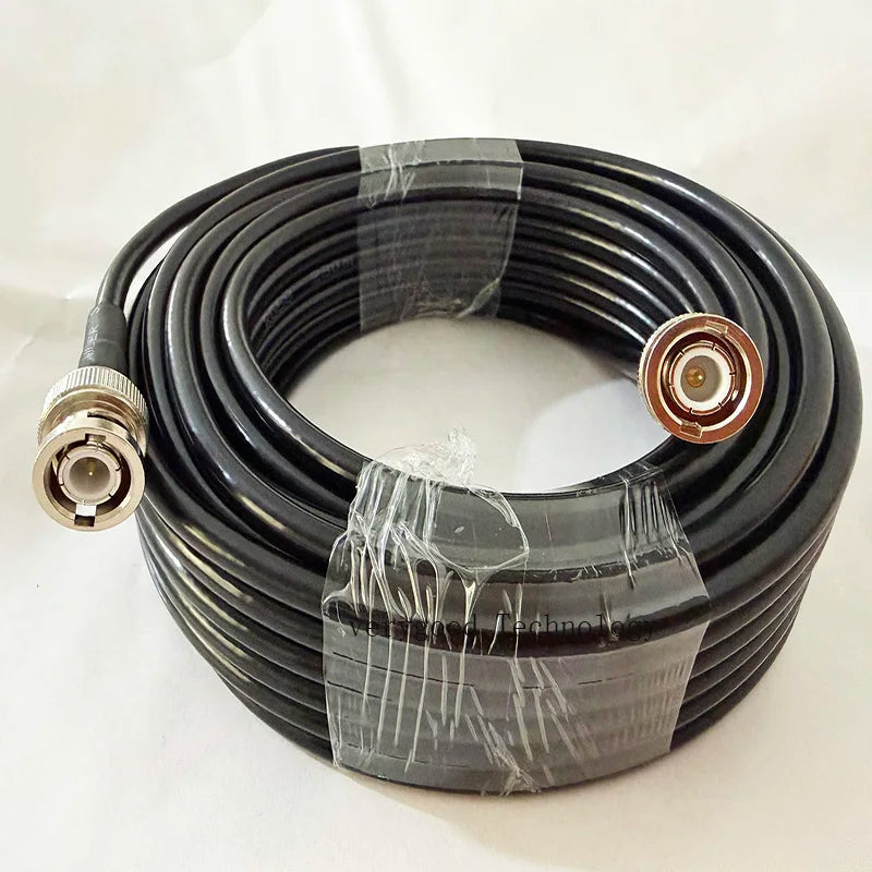 RG58 BNC Q9 male TO BNC Male 50-3 50ohm Connector RF pigtail cable 50ohm Coax Coaxial Cable 15/50cm 1/2/3/5/10/15/20/30/50m