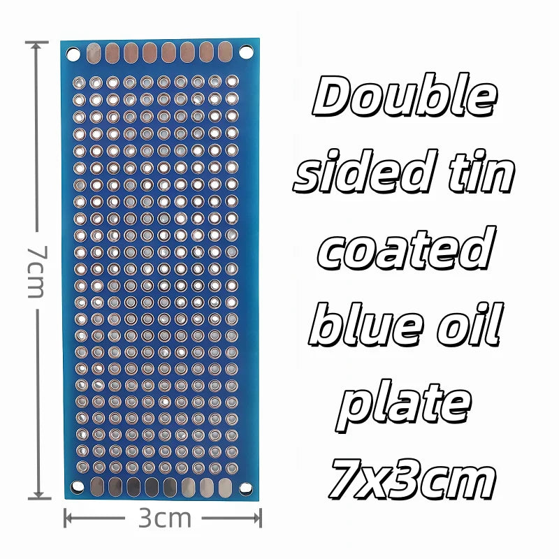 PCB Circuit Prototyping Board Double Side Prototype Boards DIY Universal Printed Perfboard Electronic Kit Double Sided Tin Spray