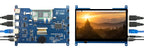 Raspberry Pi Zero 2W Customized 7inch LCD DIY Tablet Computer Touch Screen Display RJ45 USB HUB
