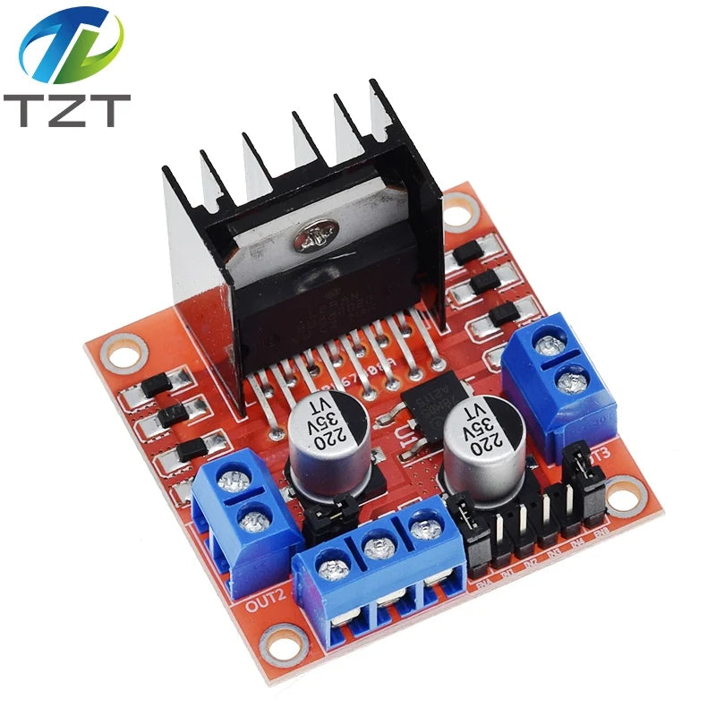 1/3PCS DIYTZT Dual H Bridge DC Stepper Motor Drive Controller Board Module L298N