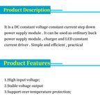 DC 9V 12V 24V 36V 48V 72V 84V 120V to 5V 3A / 2A Step Down Module Power Supply DC DC Converter Buck Converter Step Up Converte