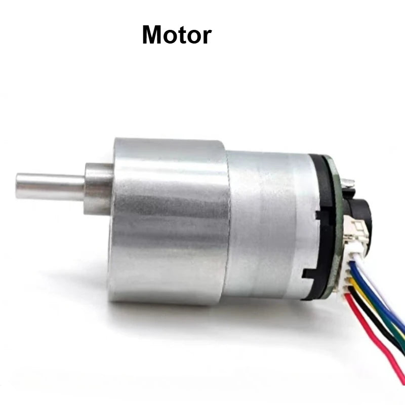 1pc JGB37-520 DC Geared Motor with Its Own Code Hall Encoder Self-Balancing Trolley with Speed Measurement