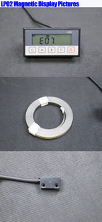 7-Bit LCD Display LP02 Integrated Embedded Magnet Measurement System Magnetic Tape with Stain Belt Profile