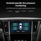 KEBIDUMEI Car Tire Pressure Monitor System USB Android TPMS For Navigation Player Temperature Warning Sensors Car Accessories