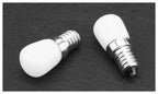 2pcs/lot 3W E14 LED Fridge Light Bulb Refrigerator Corn bulb AC 220V LED Lamp White/Warm white SMD2835 Replace Halogen Light