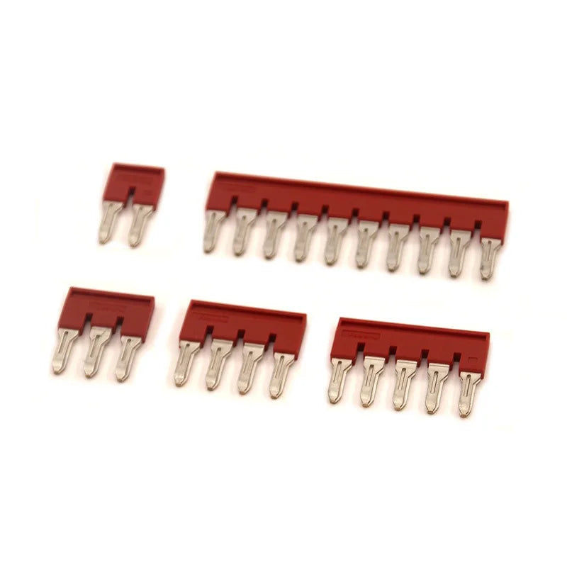 Wire Connectors Rail Type Electrical Quick Terminal Block Direct Insertion Instead Of UK ST PT Docking For Parallel Connection