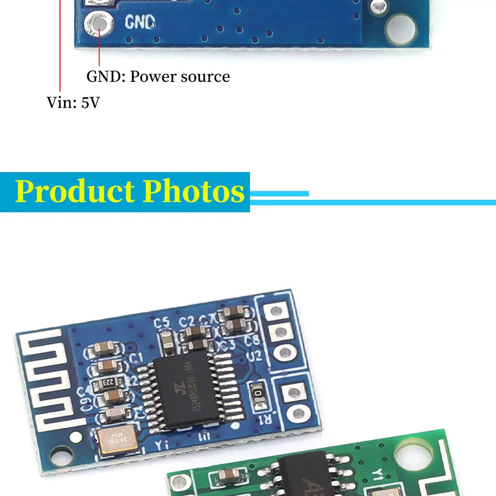 1/5/10PCS Mono Bluetooth 5.0 Audio Module CA-6928 DC3.3-6V for Wireless Music Player Speaker Receiver Modified Amplifier Board