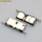 ChengHaoRan 1pcs Micro USB 3.0 Jack 10pin Female Sockect Tail Charging Port Mobile Hard Disk Interface Micro Connector