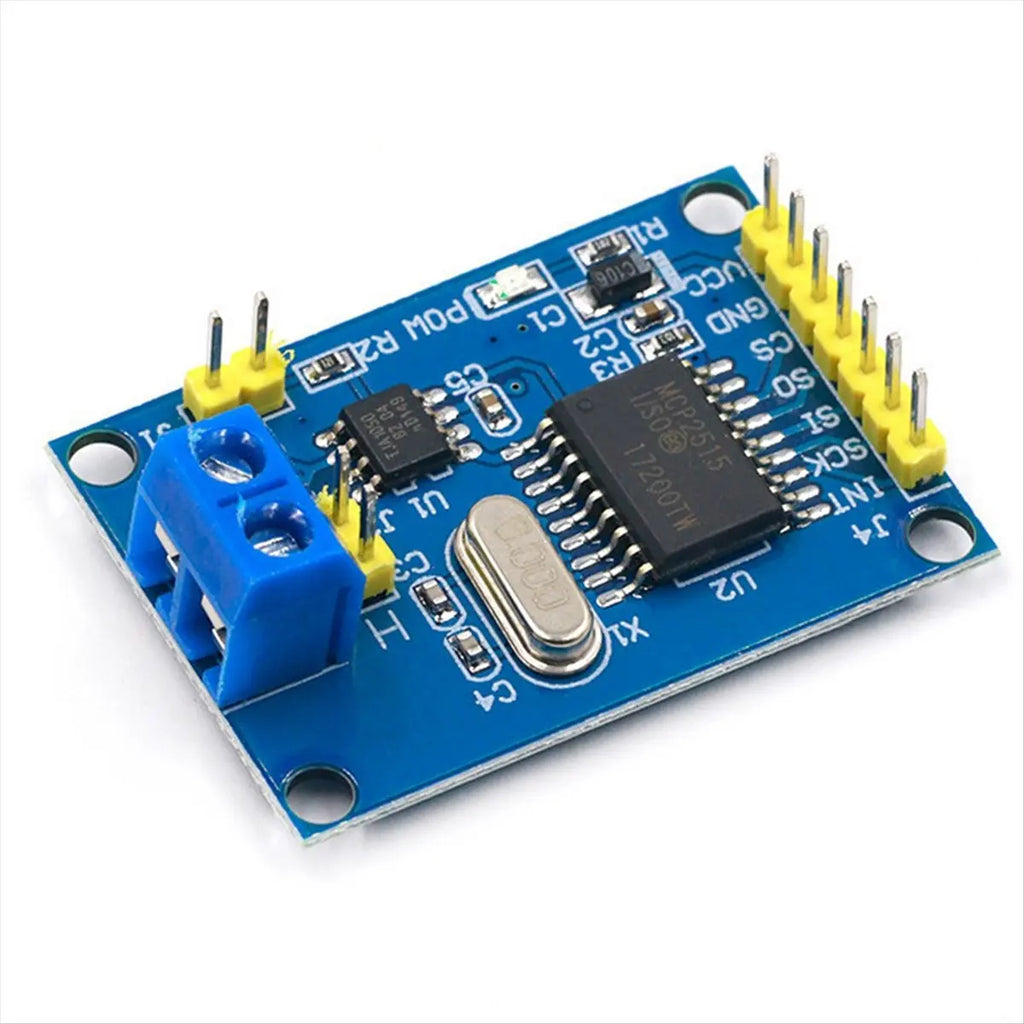 A64I MCP2515 CAN Bus Module TJA1050 Receiver SPI for 51 DIY Kit Microcontroller Program Routine