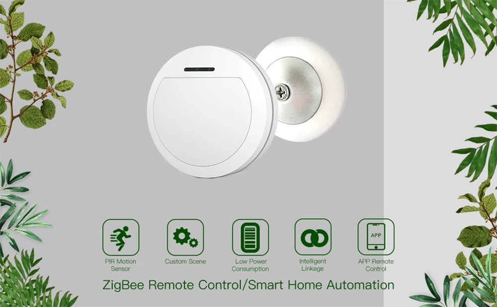 Meian Tuya Motion Sensor ZigBee 3.0 Human Body Movement Infrared Wireless Detector for Smart Home Alarm Security