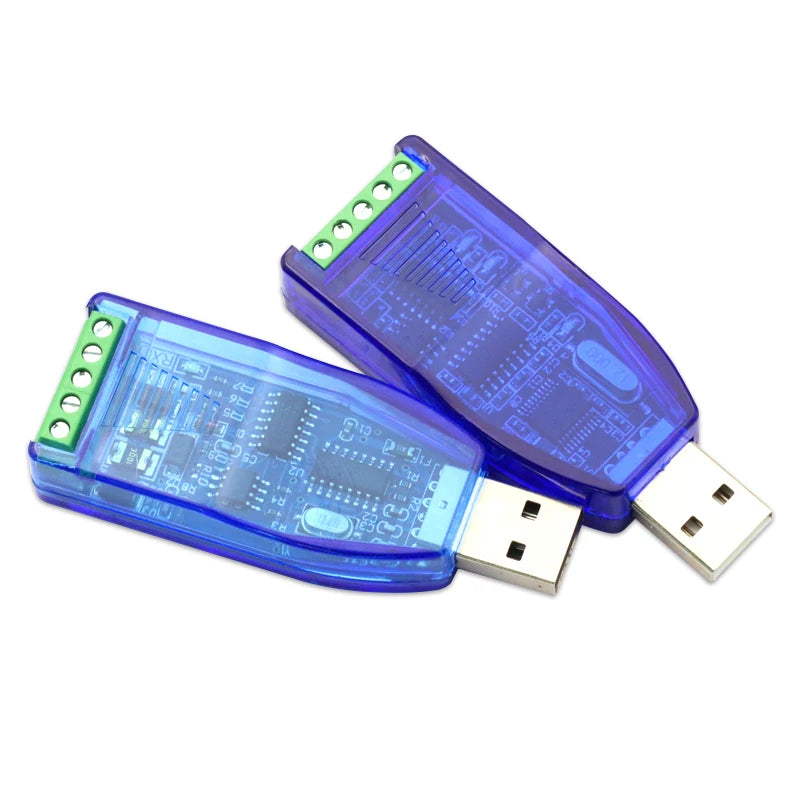 Industrial USB To RS485 Communication Module Bidirectional Half Duplex Serial Line Converter TVS Protection U485CH340G Converter