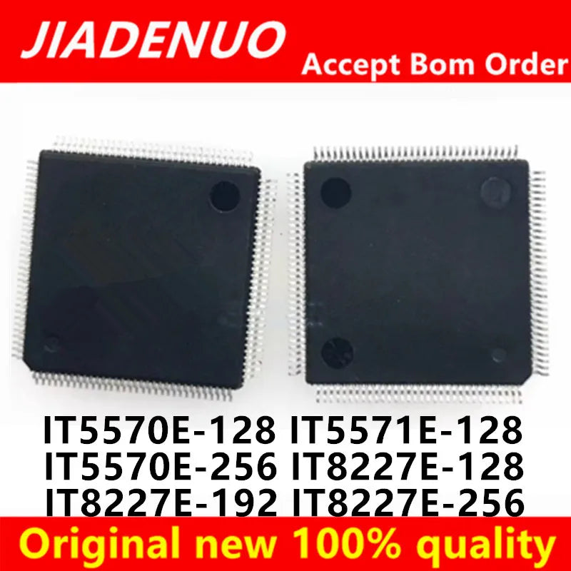 (1pcs)100% New IT5570E-128 IT5571E-128 IT5570E-256 IT8227E-128 IT8227E-192 IT8227E-256 IT5125E-128 IT5576E-128 IT8995E-128 QFP