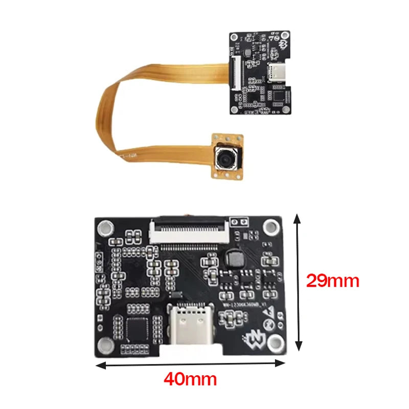 CMOS IMX378 HD 12MP 4000Hx3000V USB3.0 Camera Module Type-C Auto Focus UVC Free Drive MJPEG YUY2 H.264 For Face Recognition