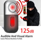 Magnetic Sensor Burglar Alarm High Decibel Detector Battery Powered Window Sensor Smart Wireless High Decibel Alarm Apartment
