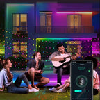WS2812B RGBIC LED String 5M-20M Dream Color Party Christmas Lights Individually Addressable String Lights Waterproof USB DC DC5V