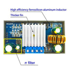 ZK-4KX DC DC Buck Boost Converter CC CV 0.5-30V 4A 5V 6V 12V 24V Power Module Adjustable Regulated laboratory power supply