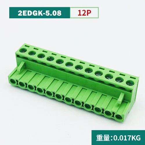 2EDGK-5.08MM Plug-in Terminal Block PCB Plug 2P3P10P12P14P16P-24P