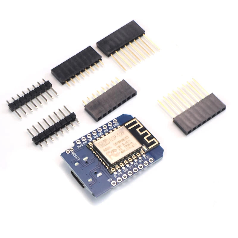 Original D1 Mini ESP8266 NodeMcu Board Type-C USB with ESP-12F 4MB Flash for Arduino IDE & IoT Project