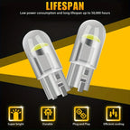 20X LED Bulbs White, Super Bright 194 168 T10 W5W 2825 LED Light Bulbs 6000K 3030 Chips LED Replacement Bulbs for interior Light