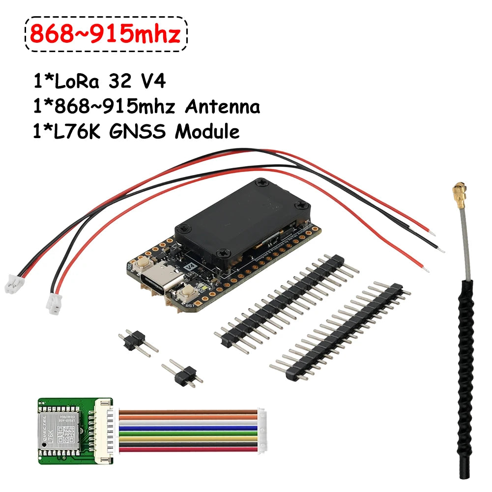 Heltec WiFi LoRa 32 V4 Development Board OLED Display ESP32-S3 SX1262 Chip WiFi BLE Low Power for Meshtastic IoT Devices Arduino