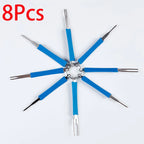 8-38Pcs Car Terminal Removal Tool Kit Depinning Tool Electrical Connector Pin Removal Car Optional Wire Terminal Removal Tools