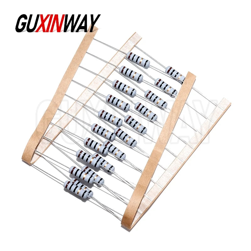 20pcs 2W 5% Wirewound Resistor Fuse 0.15R 0.1R 0.22R 0.33R 0.47R 0.5R 1.5R 100R 10R 1R 2.2R 20R 22R 3.3R 33R 39R 4.7R 47R
