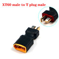 XT60 XT90 Plug Male / Female To T Plug Female / Male Connector Conversion Adapter No Wire for RC Airplane Quadcopter Parts