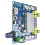 TPA3116 Bluetooth Amplifier Board Digital Dual-Channel 2*100W High Power Sound Audio Amplifier Module BT 5.0 USB AUX Input