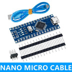 High Quality Nano 3.0 Controller Nano CH340 USB Driver ATMEGA328 ATMEGA328P Nano Mini USB with the Bootloader for Arduino