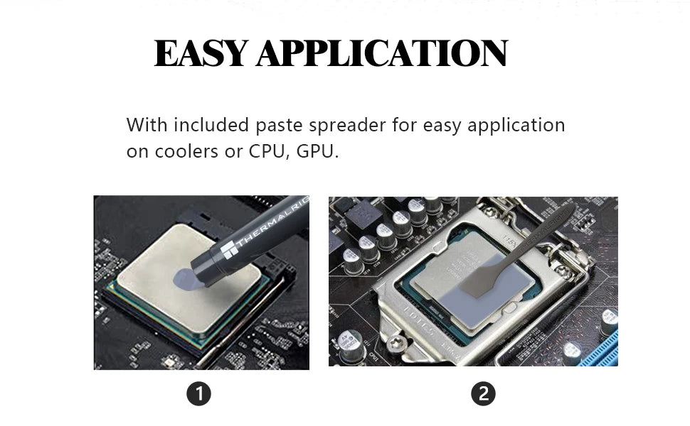 Thermalright TF7 2g Thermal Paste 12.8 W/mK CPU Heat Sink Paste for CPU &  CPU Air Cooler