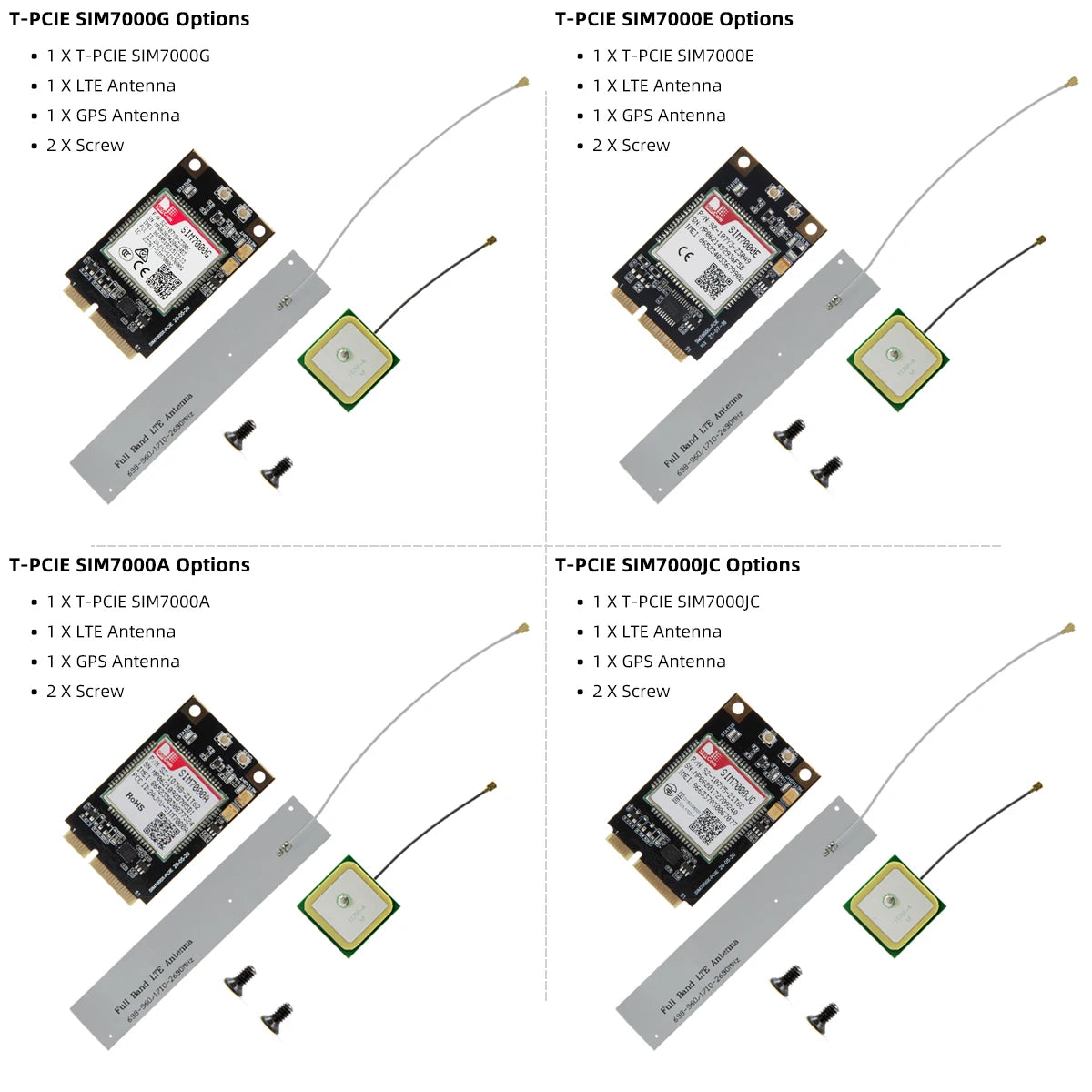 TTGO T-PCIE Development Board SIM7000 2G NB-IOT ESP32 WIFI Bluetooth 4G Wireless Module for 4G Applications SIM7000G