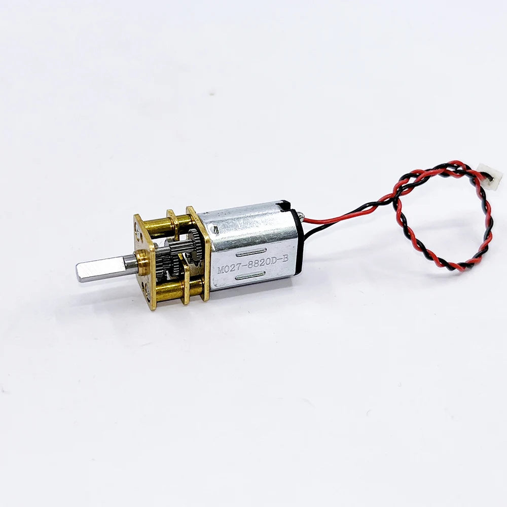 Mini N20 Gear Motor DC 3V5V 6V 35/70/100/200/240/500rpm Slow speed High torque Full Metal Gearbox Gearwheel DC Motors
