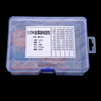 60Values 2W 3W 1/2W 1W 1% Metal film resistors kit dip 0.1R 100R 200R 300R 1K 2K 3K Resistor 0.1R-3K