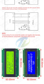 TZT LCD1602 LCD 1602 2004 12864 LCD Display Module Blue Green Screen 16x2 20X4 Character  HD44780 Controller