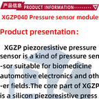 XGZP040 Air Pressure Sensor Module: 0-40KPA (Air/Water Pressure, Level & Depth) – Compatible for Arduino