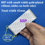 1PCS AWM 20706/20861 Flexible Flat Cable, Gold-Plated FFC FPC 0.5mm Pitch 40-96Pin 105C 60V VW-1 Ribbon Cable