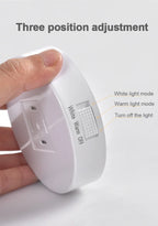 LED Night Light Motion Sensor Light USB Rechargeable Kitchen Bedroom Magnetic Base Wall Light Stairs Lighting Night Lamp