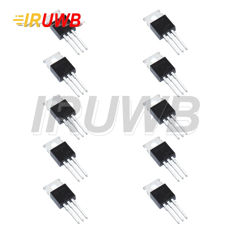 10PCS MOSFET Transistor IRF530N IRF1404 IRF1405 IRF4905 IRF540N IRF630N IRF640 IRF740 IRF840 TO-220 Field-Effect Transistors