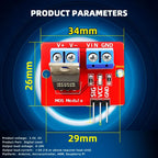 5/10/20PCS 0-24V Top Mosfet Button IRF520 MOS Driver Module for Arduino MCU ARM Raspberry Pi