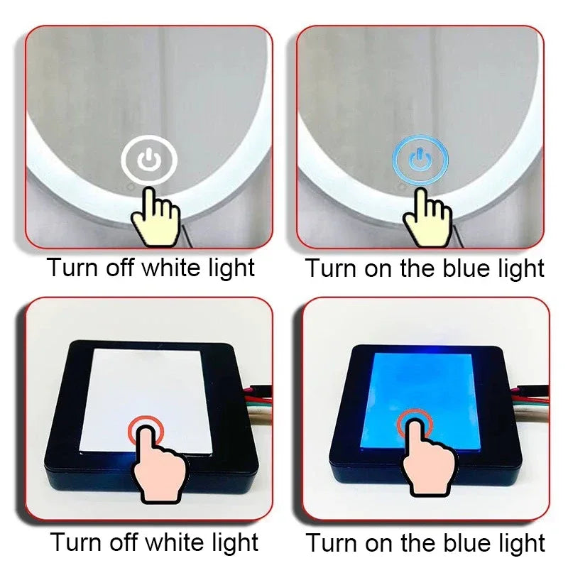 AC 110V-220V High Quality 12V 1A Bathroom Mirror Switch Touch Sensor For Led Light Mirror Headlight Bathroom Capacitance Sensor